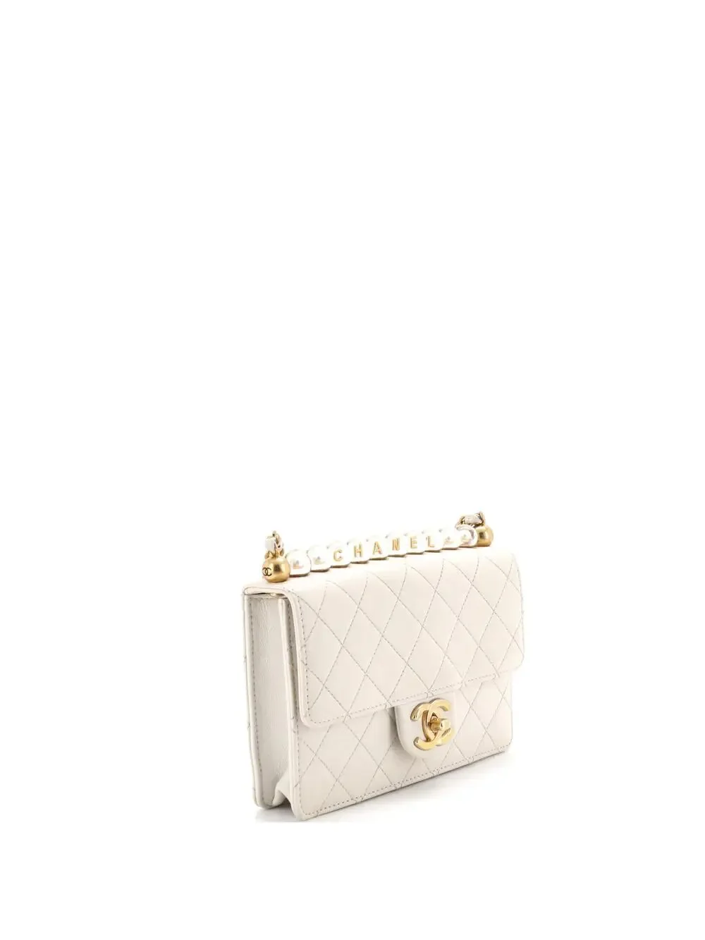 Chanel Chic Pearls Flap Bag Quilted #279526C38B